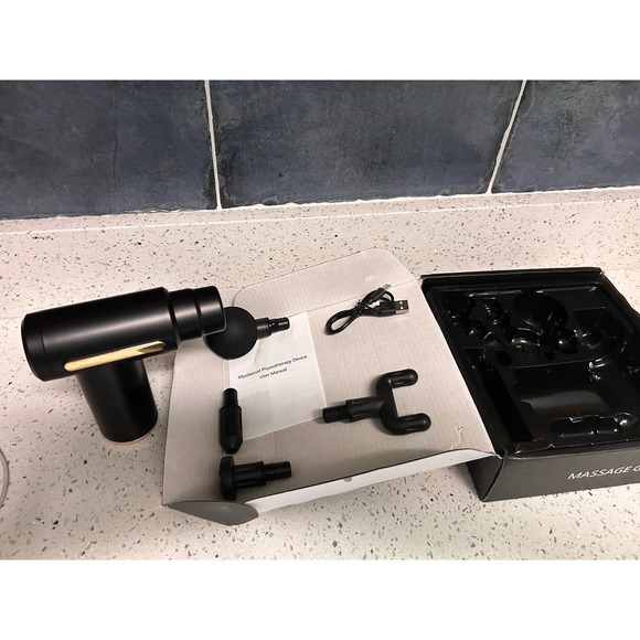 Small massage, gun, small, but mighty works as well as the big bulky handheld - Picture 4 of 11